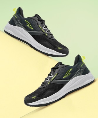 asian Thar-01 Black Sports,Training,Gym,Walking,Stylish Running Shoes For Men(Black, Green)