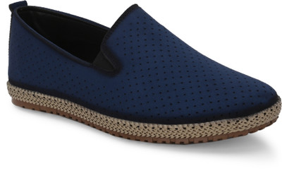 JK PORT Casual Navy Blue Slip-On sneakers for men Sneakers For Men(Blue , 6)