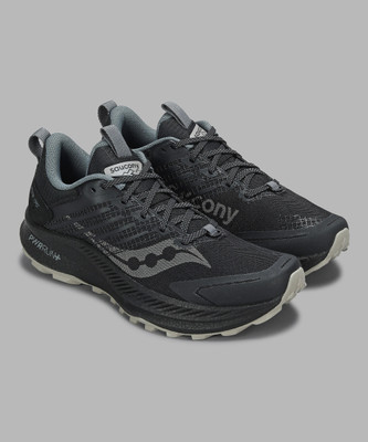 SAUCONY RIDE TR2 Running Shoes For Men(Black , 10)
