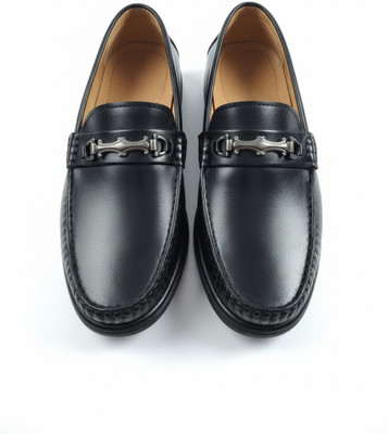 viblush Men’s Tan Colour Stylish Loafers Shoes Loafers For Men(Black , 9)