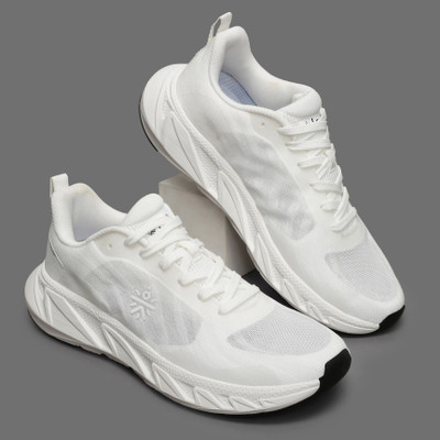 Cult StridePulse Running Shoes Enhanced Cushioning Enhanced Grip Lightweight High Running Shoes For Women(White , 4)