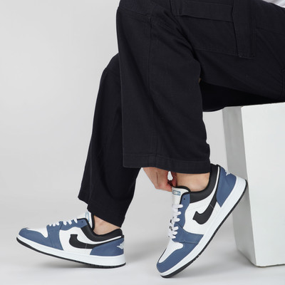 leacom Leacom airtec sneakers shoes Sneakers For Men(Blue, White , 9)