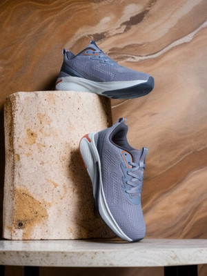 Abros STARE-ON Running Shoes For Men(Grey , 8)