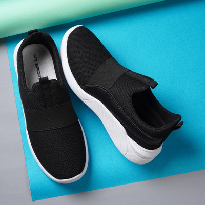 M7 By Metronaut M7-ST Premium Slip-ON Running Shoes For Men(Black , 8)
