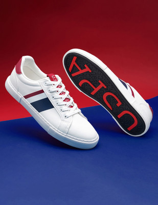 U.S. POLO ASSN. SANTOS 4.0 Sneakers For Men(Off White , 11)