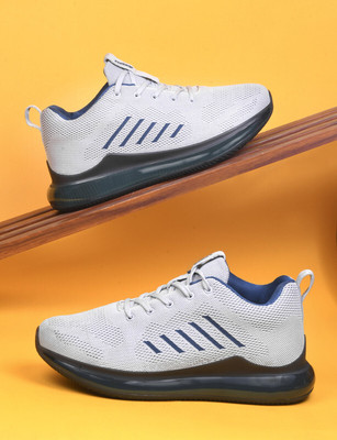 TURNX Euphoria Lightweight,Comfortable,Trendy,Breathable, Sports Running Shoes For Men(Grey , 7)