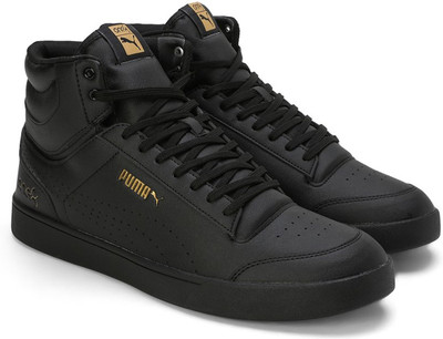 PUMA Shuffle Mid Better V3 Sneakers For Men(Black , 9)