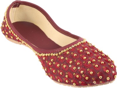 Beauty Walk Jutis For Women(Burgundy , 5)