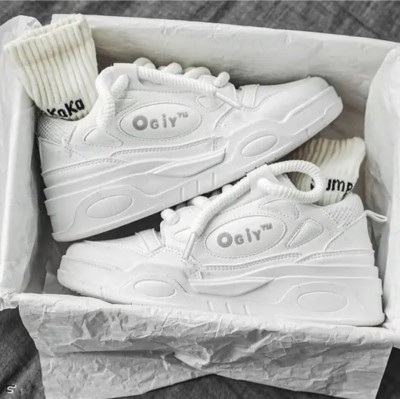 corsac NEW OGIY RETRO SHOES HIGH PREMIUM QUALITY WOMEN MEN KIDS UNISEX Sneakers For Men(White)