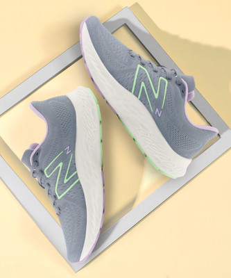 New Balance EVOZ Running Shoes For Women(Grey , 4)