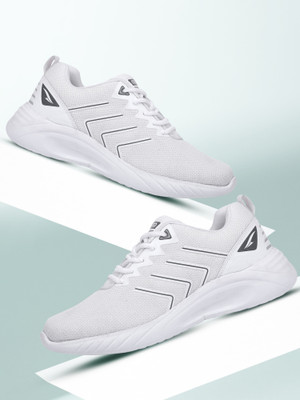 asian Battle-05 White Sports,Walking,Training,Gym, Running Shoes For Men(White, Grey , 9)