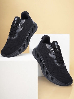 LANCER NAVIGATOR-22BLK-LGR Running Shoes For Men(Black , 8)