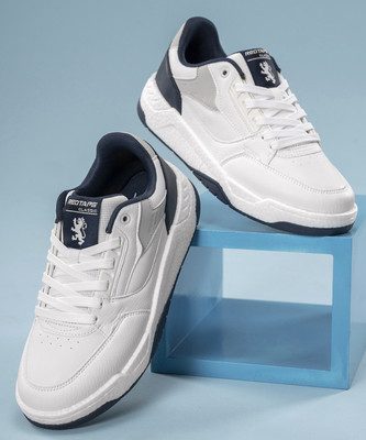 RED TAPE ETPU Casual Sneaker Shoes for Men | Elegantly Rounded Front, Soothing Insole Sneakers For Men(White, Navy , 8)