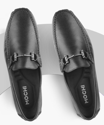 MOCHI Loafers For Men(Black , 9)