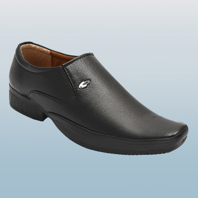 AOSIKATE Slip On For Men(Black , 9)