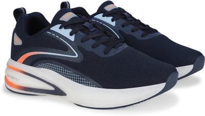 CAMPUS REBEL 's Sports | Breathable Mesh Upper with Nitrofly Tech | Lace-Up Running Shoes For Men(Navy , 10)