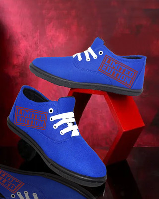 Kenamin CASUALS FOR MEN & KIDS Casuals For Men(Blue, Orange , 5)