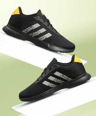 ADIDAS RestroRun M Running Shoes For Men(Black , 8)