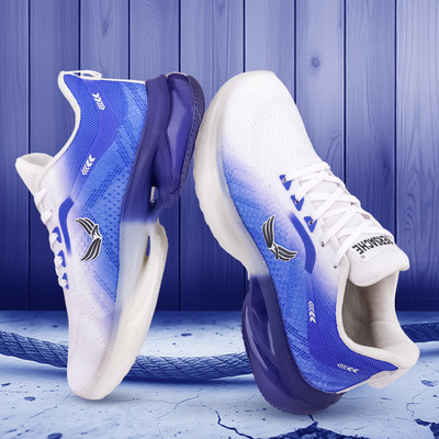 BERSACHE Casual Sneaker shoe for Men|Soft Cushioned Insole,Slip-Resistance Casual For Men Sneakers For Men(Blue , 6)