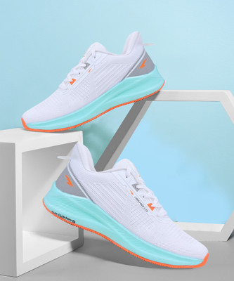asian Running Shoes For Men(White, Blue , 6)