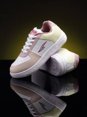 asian Sneakers For Women(Pink, White, Yellow)