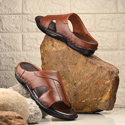 GREEN CARPET Men Casual(Tan , 6)