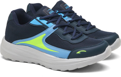 asian Toofan-07 Men's Running Shoes | Lightweight, Stylish Gym & Walking Sneakers Running Shoes For Men(Navy, Blue , 9)