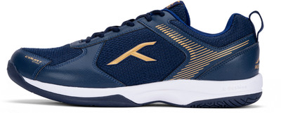 Hundred Court Star Badminton Shoes For Men(Dark Blue , 8)