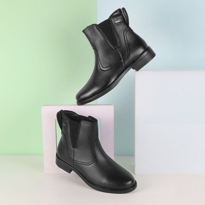MOCHI 31-796 Boots For Women(Black , 8)