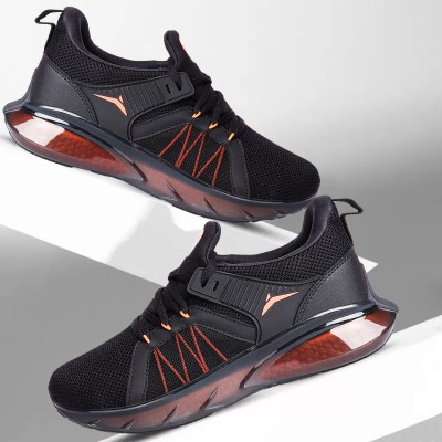 JQR KICK 2 AEROFOAM HYPERBOUNZE FAST Lightweight, Walking, Stylish Sports Running Shoes For Men(Black)