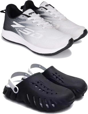 Pennen Men's Lightweight Running Shoes,Stylish Casual Shoes for Gym & Walking(Pack of2) Casuals For Men(Multicolor , 9)