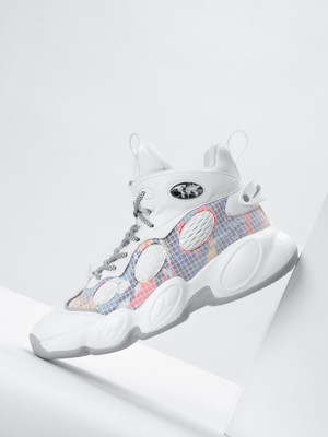 ATOM Supernova Sneakers For Men(White, Multicolor , 7)