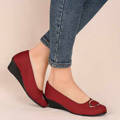 STYLE BUY STYLE Bellies For Women(Maroon , 8)