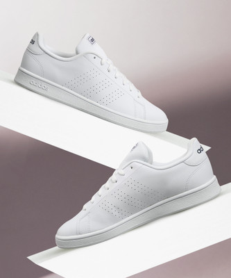 ADIDAS ADVANTAGE BASE Sneakers For Men(White , 10)