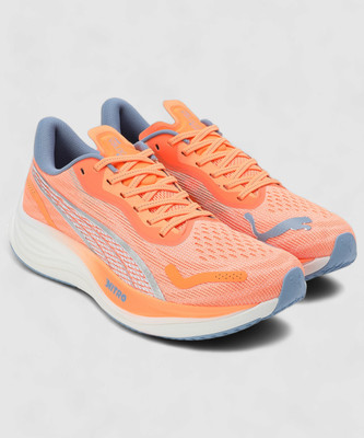 PUMA Velocity NITRO 3 Running Shoes For Men(Orange , 6)