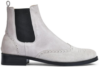 dumanera Wade Boots For Men(Beige , 5)