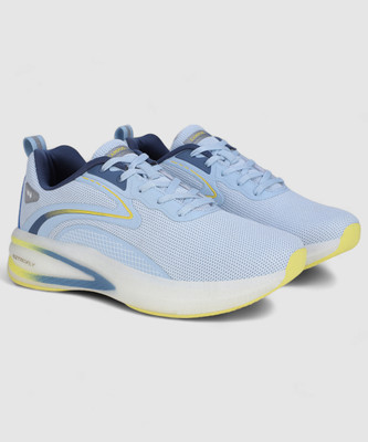 CAMPUS Men's Sports Shoes | Breathable Mesh Upper with Nitrofly Tech | Lace-Up Running Shoes For Men(Blue , 9)
