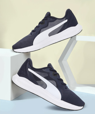 PUMA Twitch Runner Running Shoes For Men(Blue , 6)