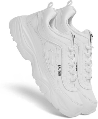 BRUTON Lite Casual Shoes Sneakers For Men(White , 10)