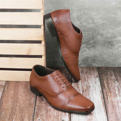 METRO 19-449 Oxford For Men(Tan , 7)
