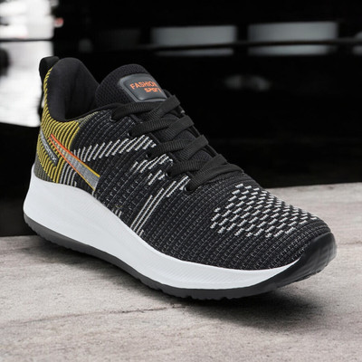 Elpis Comfortable Footbed | Sports Footwear Sneakers For Men(Black , 10)