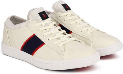 Louis philippe white sneakers sale