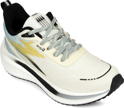 LIBERTY Leap7x WASHINGTON Lacing Sports Shoes | Suitable For Walking, Jogging, Gym & Running Shoes For Men(Yellow , 8)