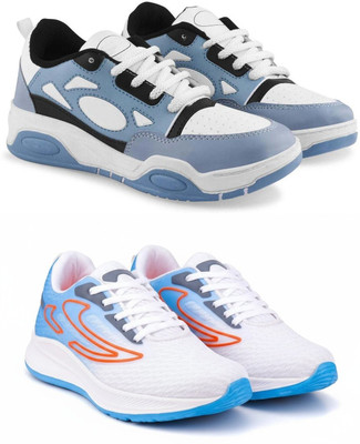 New Oranie Stylish Casual Shoes for Men Casuals For Men(Blue, Multicolor , 6)