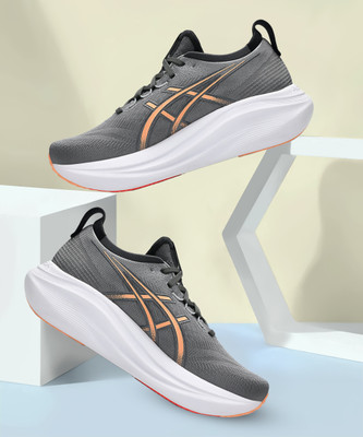 Asics GEL-NIMBUS 27 Running Shoes For Men(Red , 7)