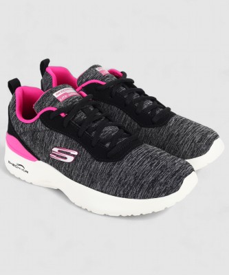 Skechers SKECH-AIR DYNAMIGHT-PARADISE Running Shoes For Women(Black , 3)