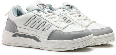 asian Casual Sneaker Shoes for Men | Soft Cushioned Insole || NEXUS-01 Sneakers For Men(White, Grey , 9)