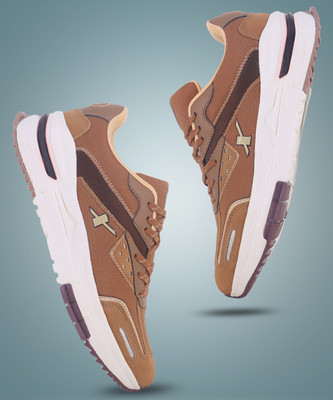 Sparx Running Shoes For Men(Camel, Beige , 6)
