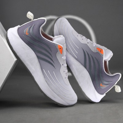 LR Comfort Choice New Latest Collection of Stylish Comfortable Sports shoes Walking Running Shoes For Men(Grey , 10)