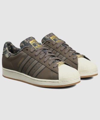 ADIDAS ORIGINALS SUPERSTAR Casuals For Men(Brown , 9)